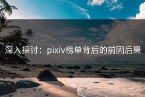 深入探讨：pixiv榜单背后的前因后果