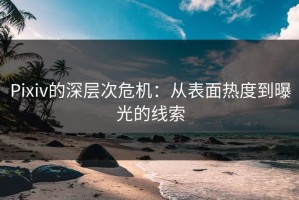 Pixiv的深层次危机：从表面热度到曝光的线索