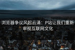 浏览器争议风起云涌：P站让我们重新审视互联网文化