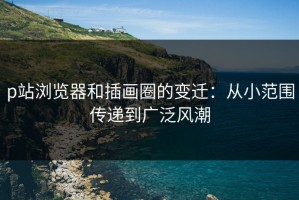 p站浏览器和插画圈的变迁：从小范围传递到广泛风潮